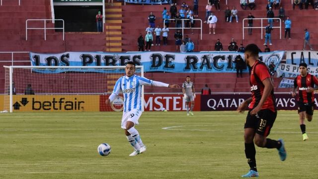 Racing juega contra Melgar de Perú como visitante por la Copa Sudamericana.