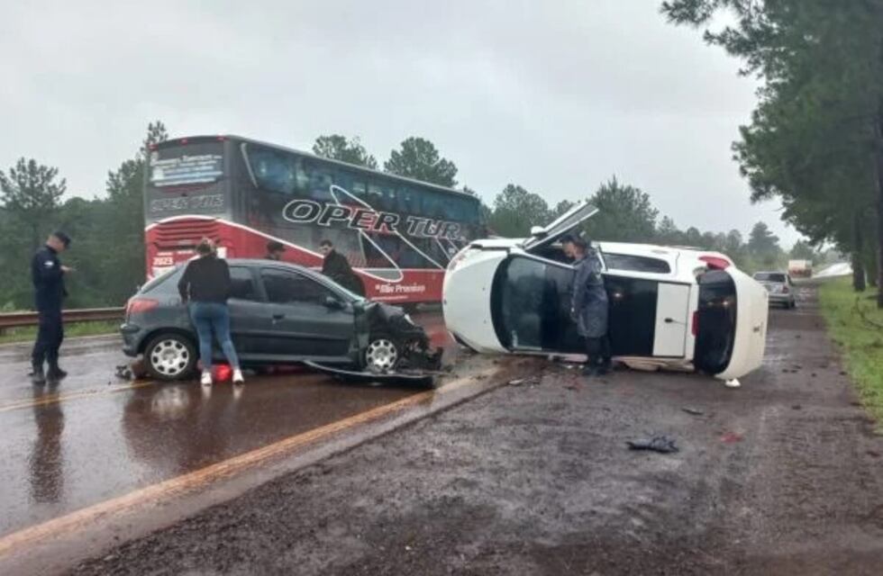 Accidente en Santo Pipó: falleció una de las ocupantes del rodado