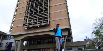 servidores urbanos trabajos peatonal peatonalizacion del la calle caseros y arturo m bas entre palacio 6 de julio tribunales 1 plaza de la intendencia y paseo sobremonte municipalidad de cordoba foto ramiro pereyra