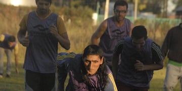 El Pájaro de Pergamino en pleno entrenamiento. (Foto: Instagram)