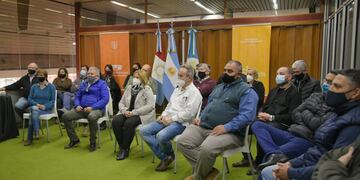 Reunion en la Municipalidad de Arroyito por las medidas sanitarias