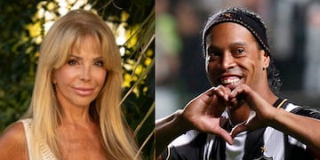 Se filtró el íntimo video de Graciela Alfano con Ronaldinho en Punta del Este.