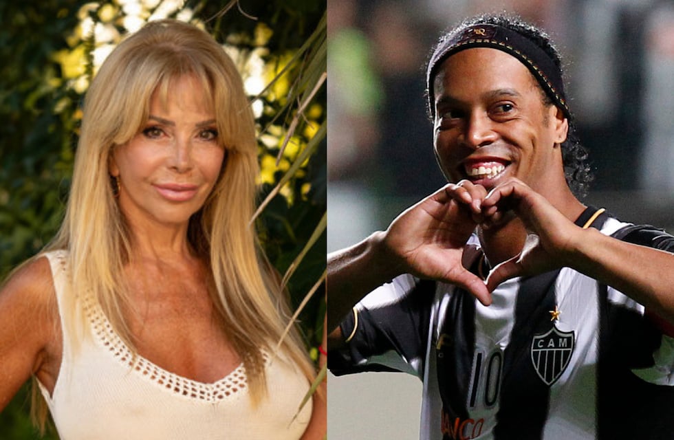 Se filtró el íntimo video de Graciela Alfano con Ronaldinho en Punta del Este