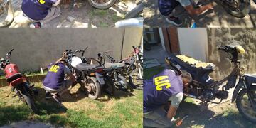 Controles en talleres de motos en Tostado