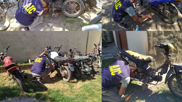 Controles en talleres de motos en Tostado