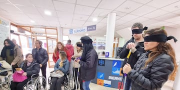 Exitoso “Taller vivencial sobre accesibilidad en el sector turístico”