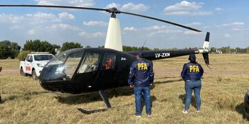 Helicoptero secuestrado en Gualeguaychú - plan fuga narco.