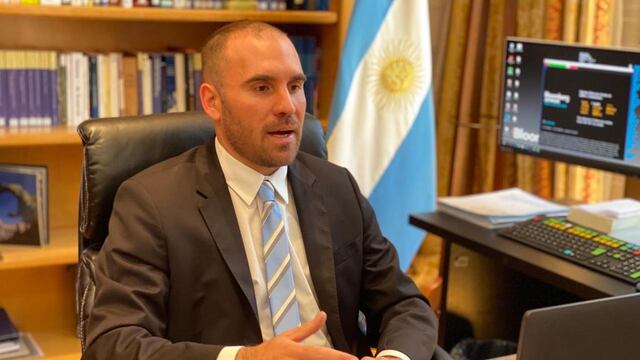 El ministro de Economía, Martín Guzmán.