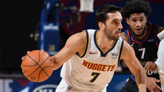 Facu volvió a la acción, para el triunfo de Nuggets.