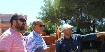 Carlos Sánchez recorrió obras en Copetonas