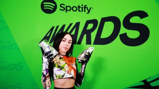 Nicki Nicole, una de las más escuchadas en Spotify.