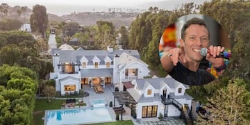 Así se ve la mansión en Malibú de Chris Martin y Dakota Johnson
