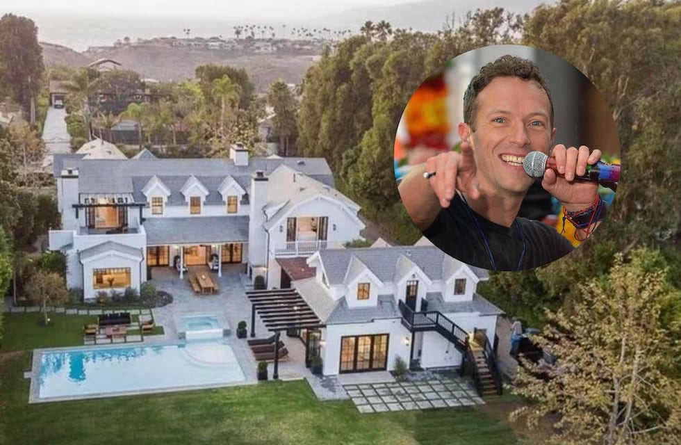Seis habitaciones y sala de cine: así es la lujosa mansión de Chris Martin y Dakota Johnson en Malibú