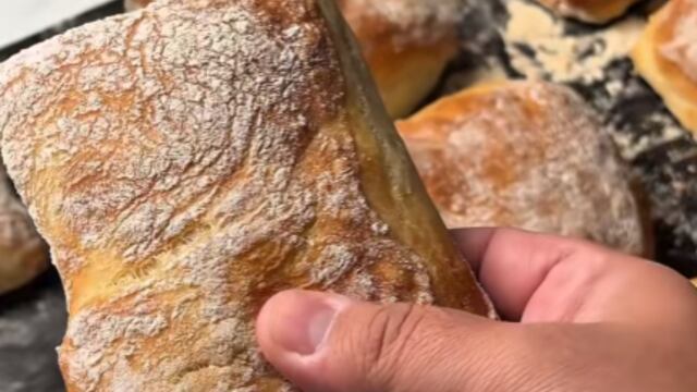 Cómo hacer pan ciabatta estilo gourmet.