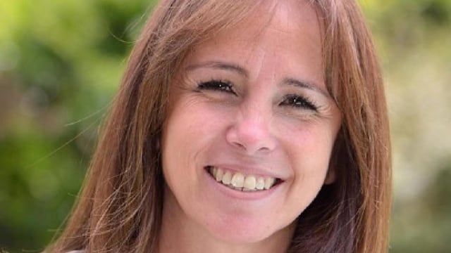 Cristina Vidal, la pareja de Oscar  González