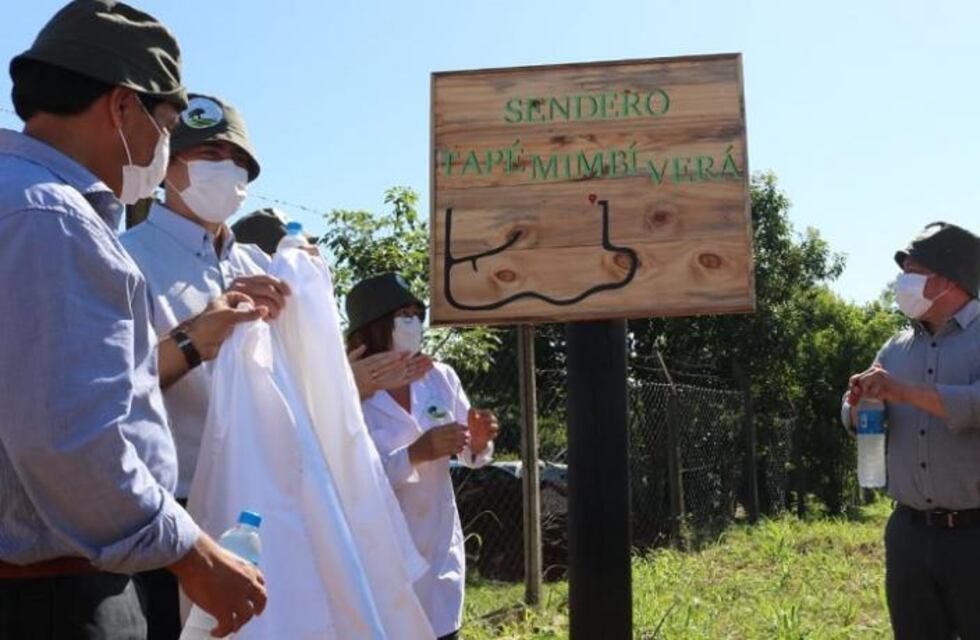Escuela de Eldorado inaugura el Sendero Ecológico “Tape Mimbí Verá”