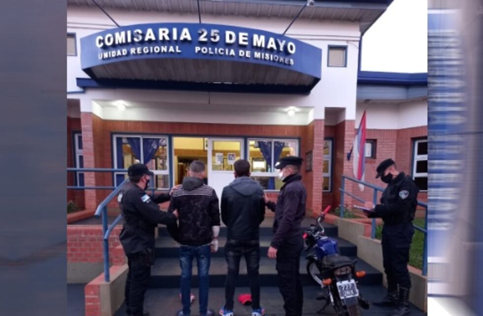 Dos jóvenes terminaron detenidos por robar cerdos a productores