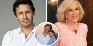 El incómodo momento de Benjamín Vicuña cuando Mirtha Legrand le preguntó por Pampita y García Moritán