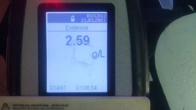 Alcoholemia positiva en Bella Italia