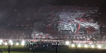 El "trapo" se hizo en un taller de Isidro Casanova y luego lo trajeron a la ciudad.