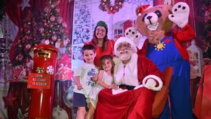 Papá Noel en Pueblo Belgrano