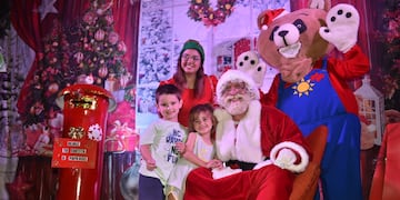 Papá Noel en Pueblo Belgrano