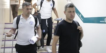 Diego Flores, técnico de Godoy Cruz en la Liga Profesional de fútbol.