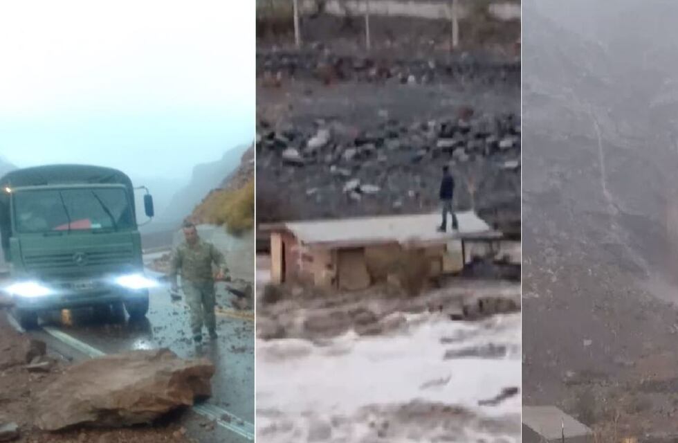 Atención turistas: impresionantes imágenes que explican por qué quedó inhabilitado el Paso Cristo Redentor