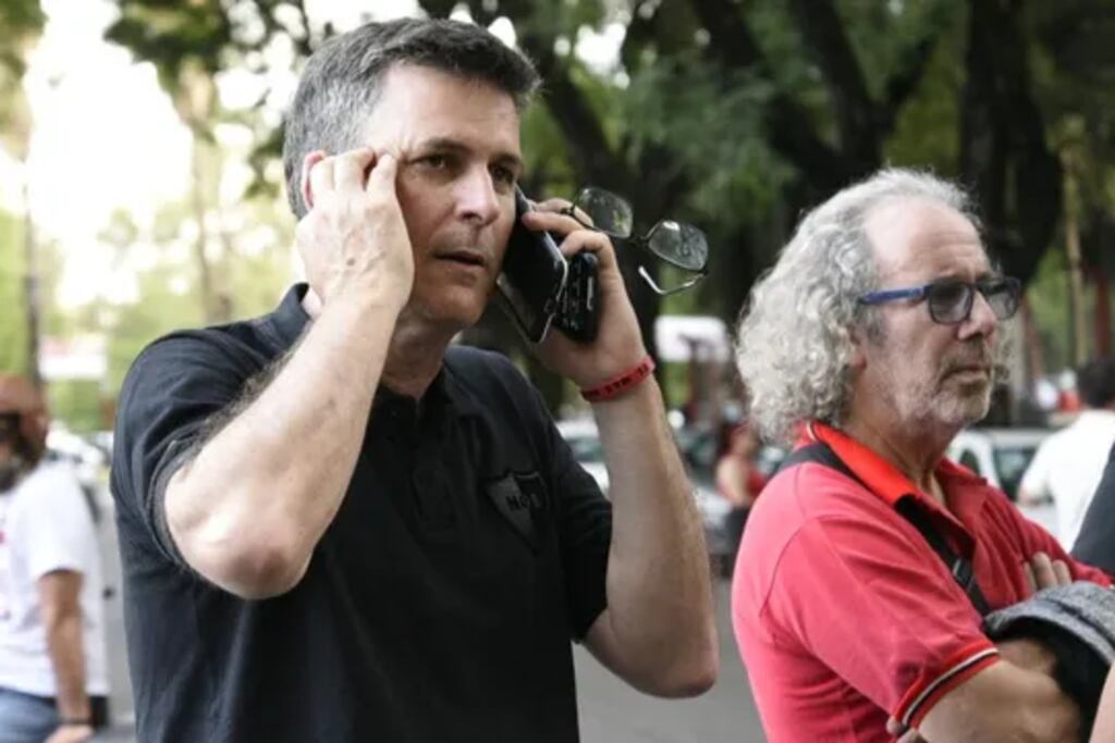 El nuevo presidente de Newell's, que ganó las elecciones por la agrupación Unen.