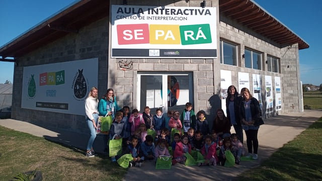 Alumnos del Jardín Nº 913 visitaron la Planta de Reciclado