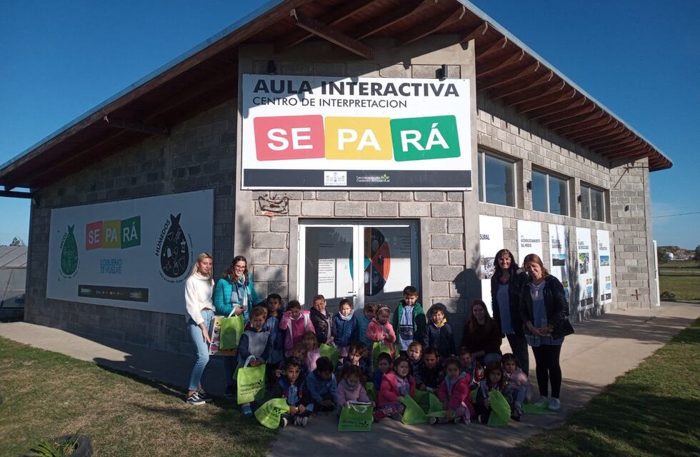 Alumnos del Jardín Nº 913 visitaron la Planta de Reciclado