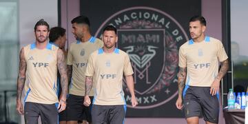 La selección se prepara para la Copa América. Foto: Argentina.