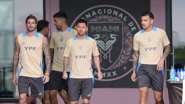 La selección se prepara para la Copa América. Foto: Argentina.