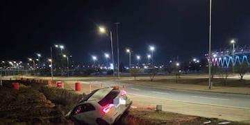 Un adolescente volcó en Córdoba este viernes 25 de julio.
