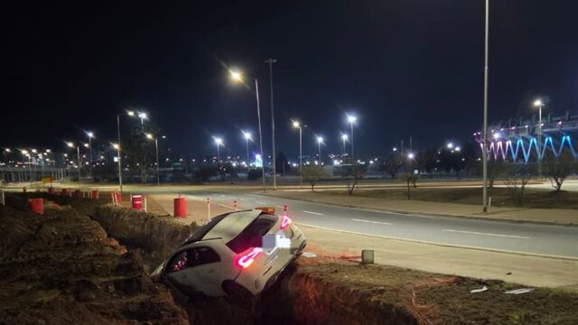 Un adolescente volcó en Córdoba este viernes 25 de julio.
