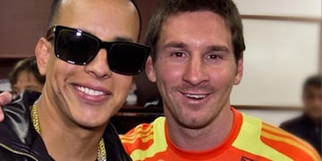 Daddy Yankee y Lionel Messi