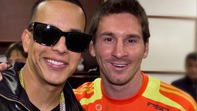 Daddy Yankee y Lionel Messi