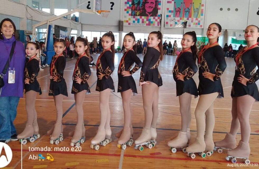 Patinadoras de Olimpo de Tres Arroyos presentes en el 5to Torneo Interclubes de Mar del Plata