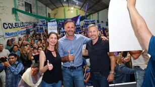 Frigerio acompañó el cierre de campaña de La Libertad Avanza en Gualeguaychú