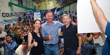 Frigerio acompañó el cierre de campaña de La Libertad Avanza en Gualeguaychú