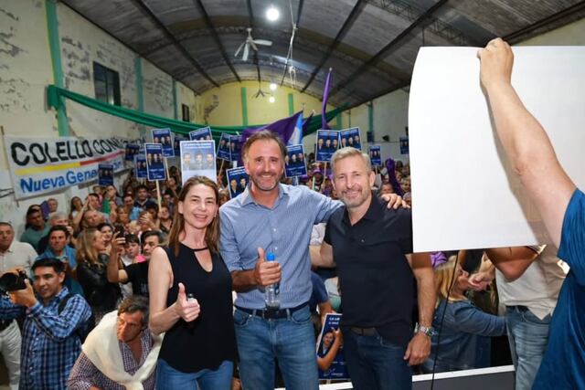 Frigerio acompañó el cierre de campaña de La Libertad Avanza en Gualeguaychú