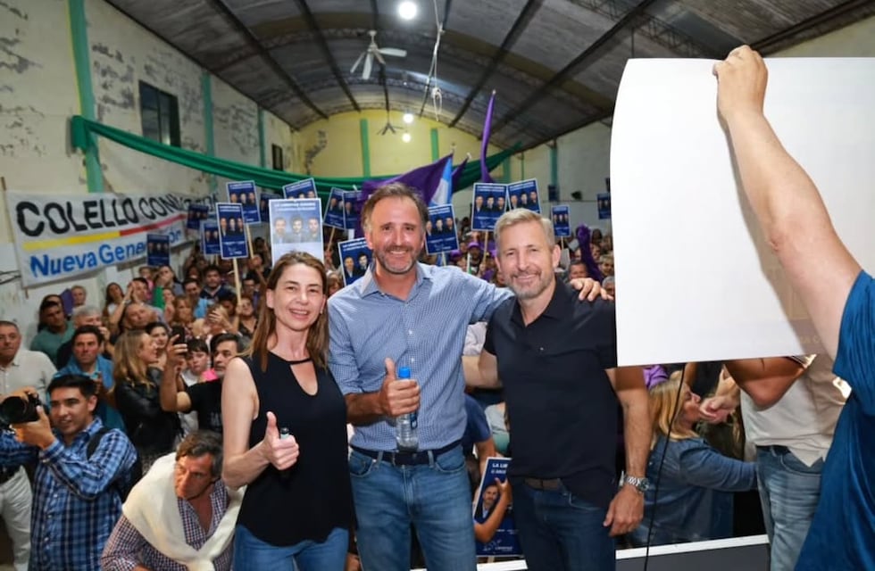 Frigerio acompañó el cierre de campaña de La Libertad Avanza en Gualeguaychú