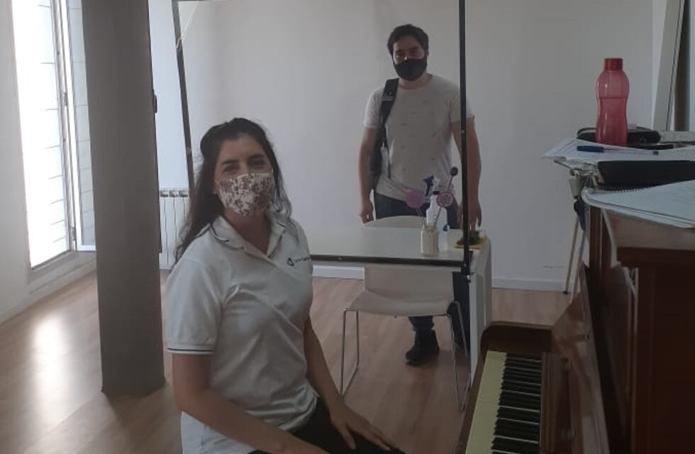 Regresaron las clases presenciales en la Escuela Municipal de Música “Remo Pignoni”