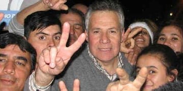 El intendente de Villa del Totoral, José De Lucca.