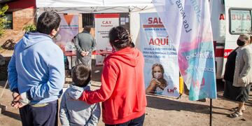 Las Heras inició el operativo de anticuerpos para conocer la inmunidad de sus vecinos.