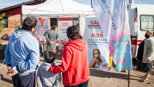 Las Heras inició el operativo de anticuerpos para conocer la inmunidad de sus vecinos.