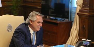 El presidente Alberto Fernández. (Foto: Presidencia)