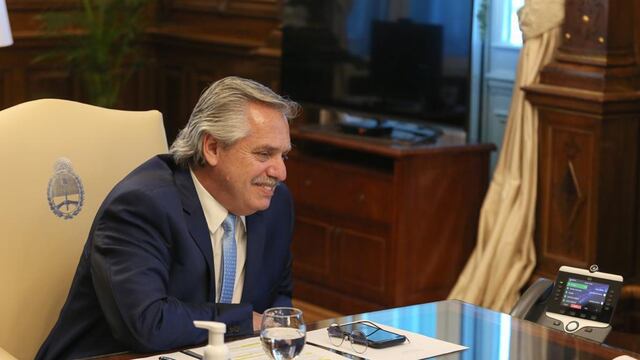 Alberto Fernández dialogó con el presidente electo de los Estados Unidos, Joe Biden. (Foto: Presidencia)