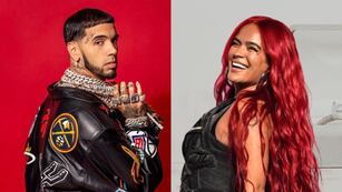 Anuel AA le dedicó su nueva canción a Karol G y explotaron las redes
