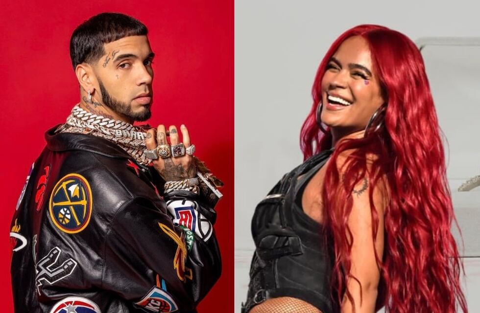 Anuel AA se presentó en un show con una remera muy polémica dedicada Karol G: “Estás con Feid pero…”